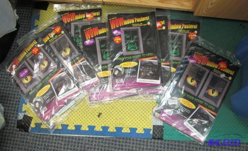 Qty 8 The original wow indoor posters Illumin...