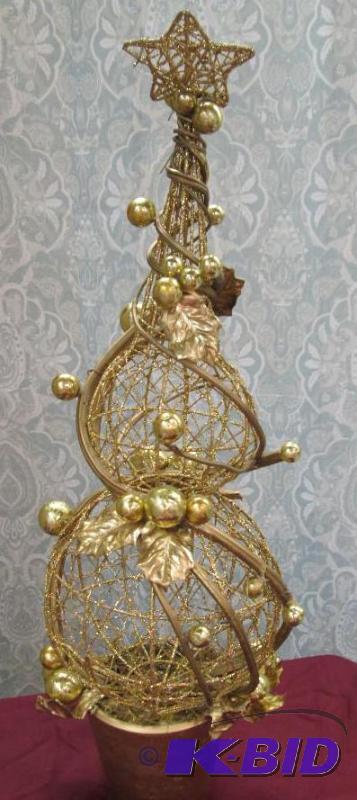 Gold Christmas Tree...
