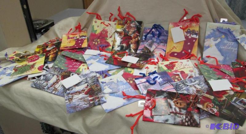 Qty 30 Assortment of Small Christmas bags...