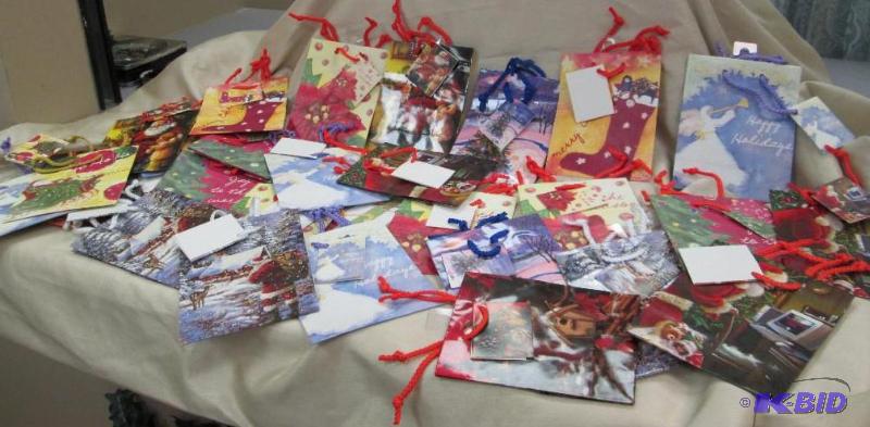 Qty 30 Assortment of Small Christmas bags...
