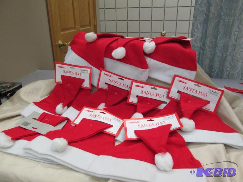 Qty 10 Santa Hats...