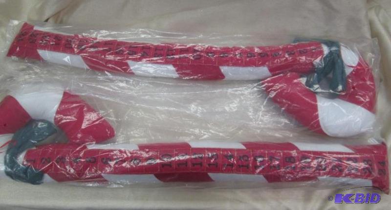 Qty 2 Candy canes that you can keep track of ...