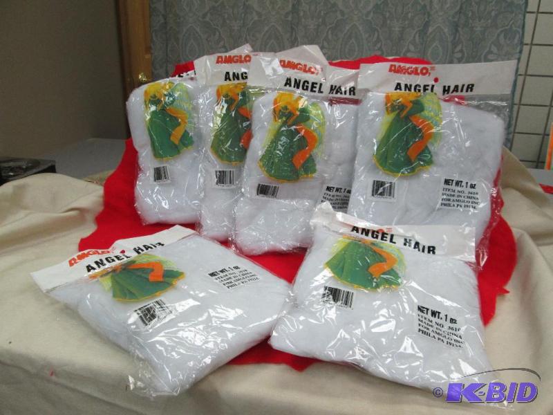 Qty 7 Amglo Angel Hair...