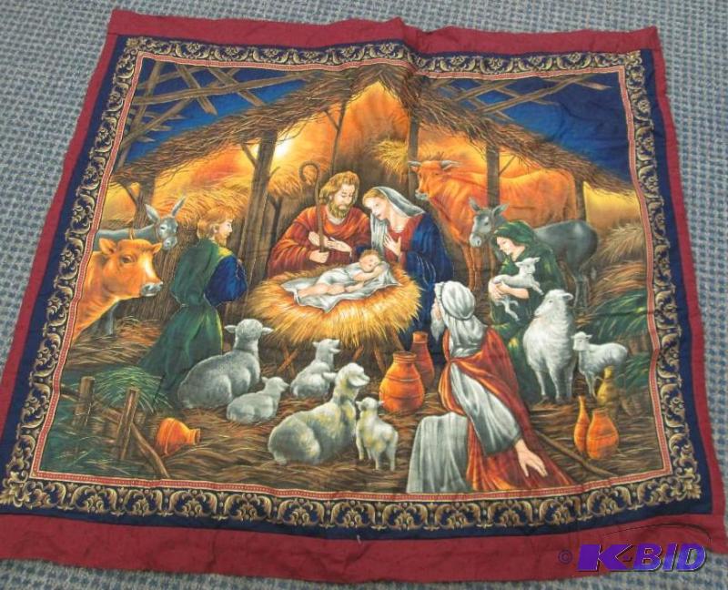 Small Blanket of Mary, Joesph, after have bab...