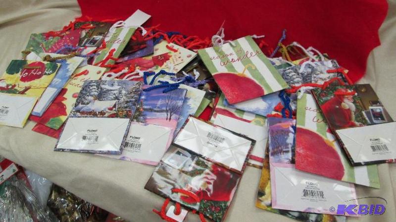 Qty 30 Assortment of Small Christmas bags...