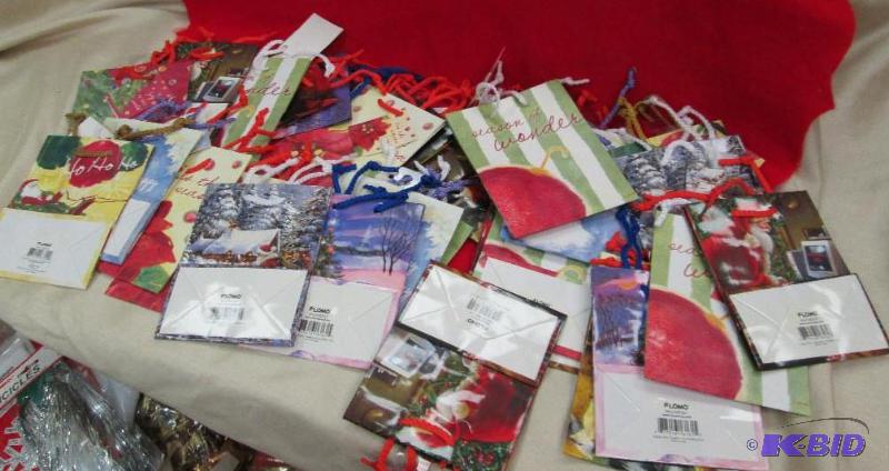 Qty 30 Assortment of Small Christmas bags...