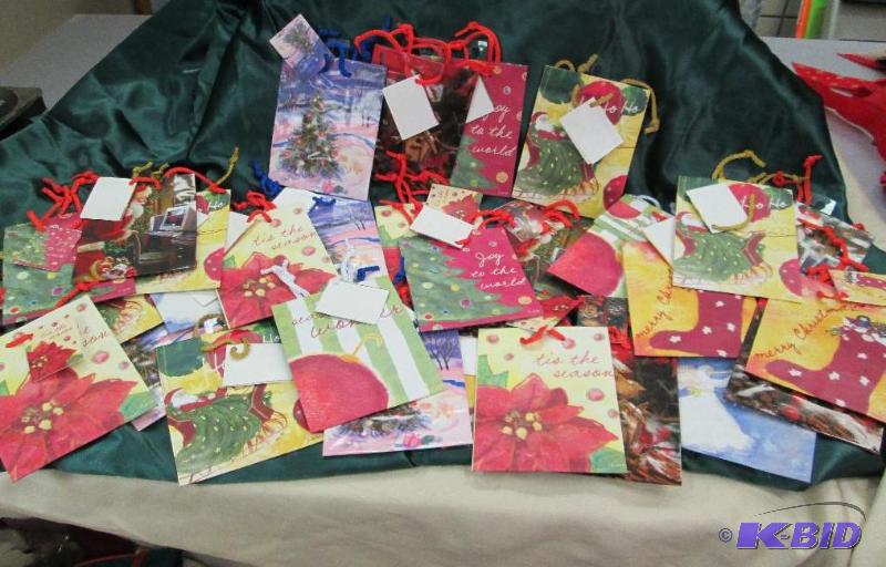 Qty 30 Assortment of Small Christmas bags...