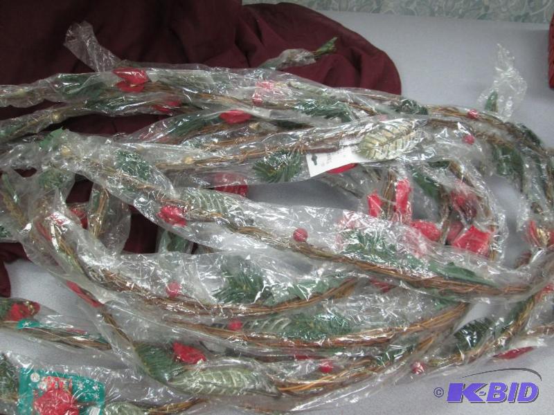 Qty 10 5 ft Christmas garland twigs, greener,...