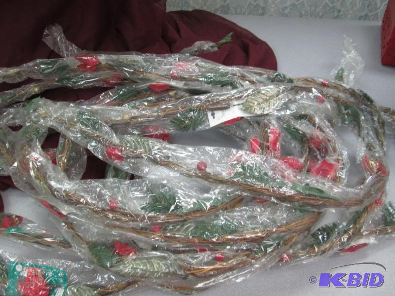 Qty 10 5 ft Christmas garland twigs, greener,...