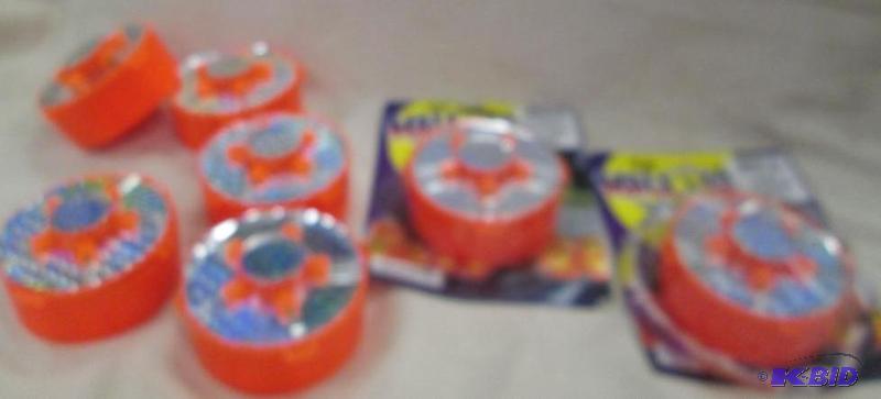 Qty 6 Halloween pumpkin scrobe light with fiv...