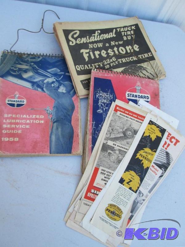lot 39 image: vintage ads...