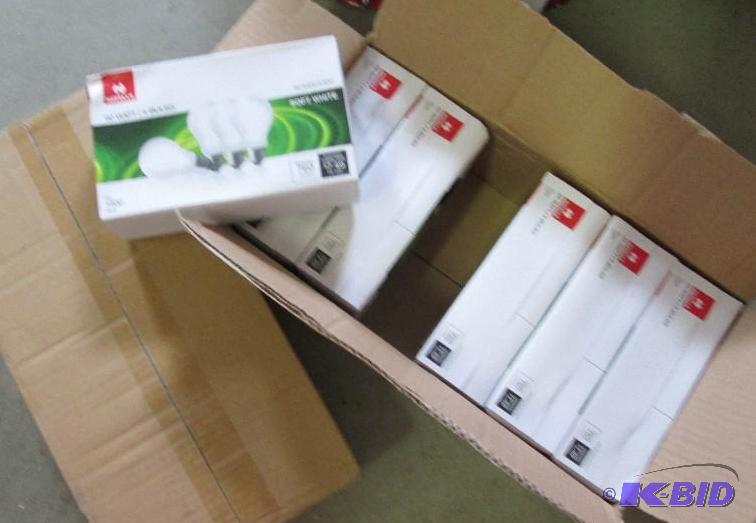 2 Boxes of light bulb 4 packs, 12 total...