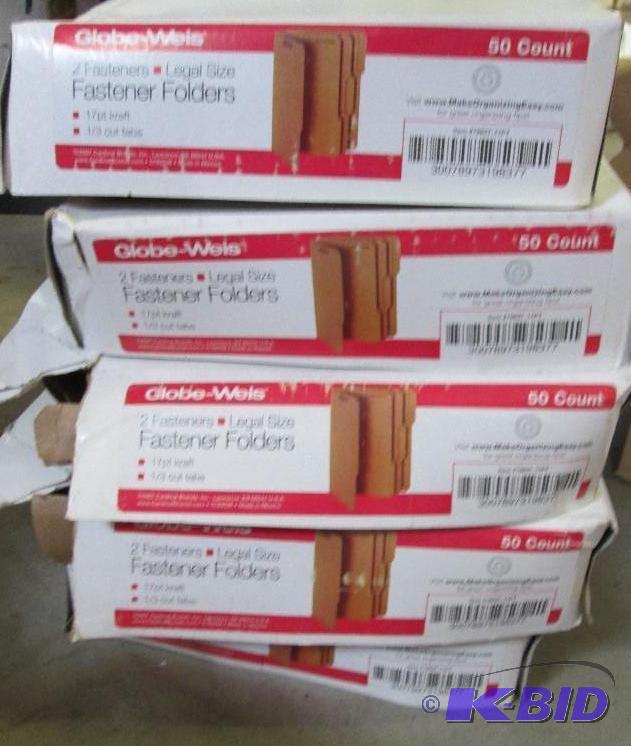 2 legal sizefastener folders...