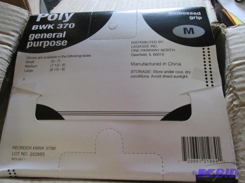 poly BWK 370 grneral purpose size medium...