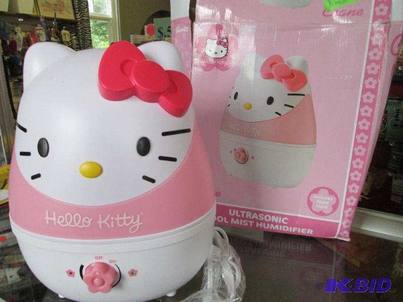 hello kitty ultraonic cool mist humidifier wi...
