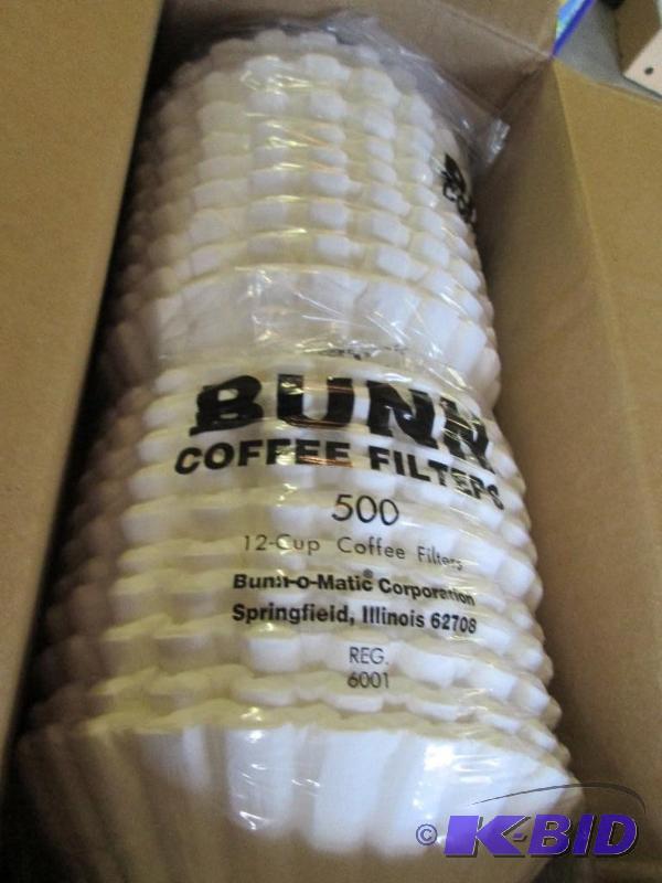 2 packages of Bunn coffee filters 500 pack, 1...