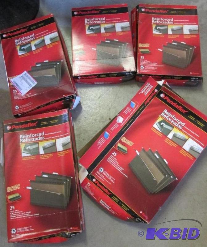 mixed lot of Pendaflex premium hanging folder...