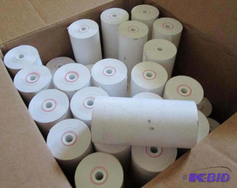 4 38&quot x 127 thermal paper 50 rolls...
