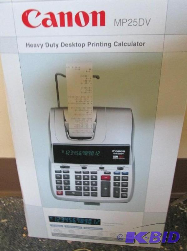 canon MP25DV heavy duty Desket printing calcu...
