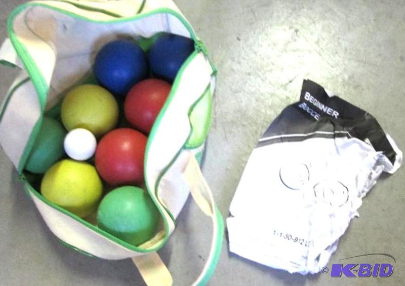 Beginner Bocce game...