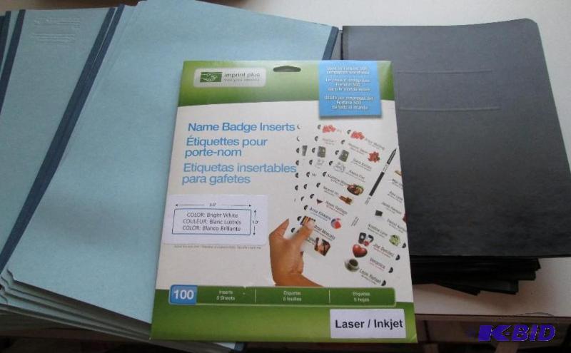 Assorted folders...