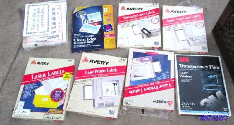 mixed lot of printable lables...