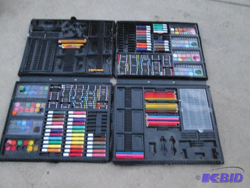 Super Art Studio in a portable storage contai...