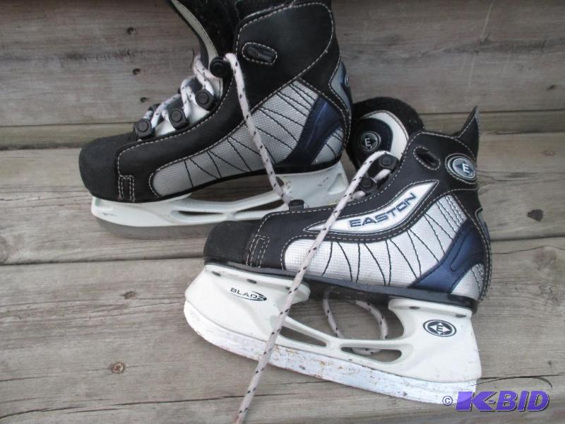 Easton Brand Kids size 12 hockey skates...