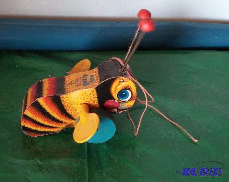 Vintage 1950s Fisher Price Buzzy Bee # 325 W...