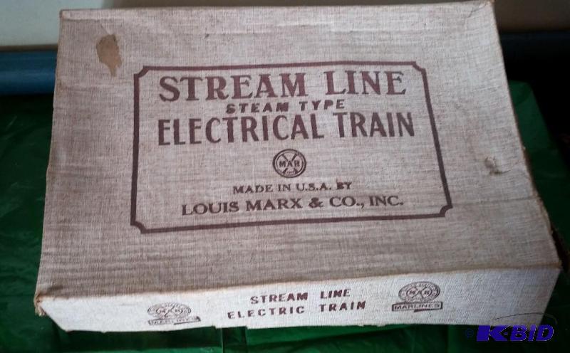 Vintage Louis Marx Co Stream Line Steam Type ...