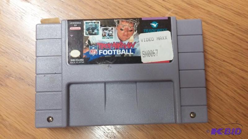 Nintendo Tray Aikman Video Game...