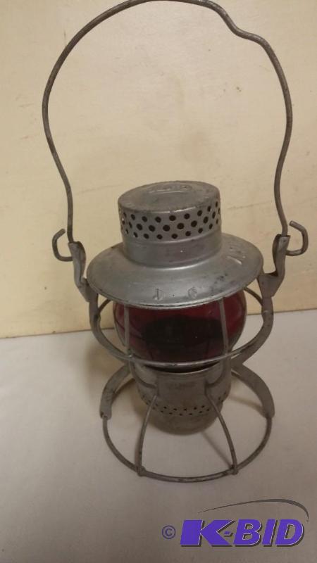 Antique Dietz WWI Deck Lantern Early Tin Lam...