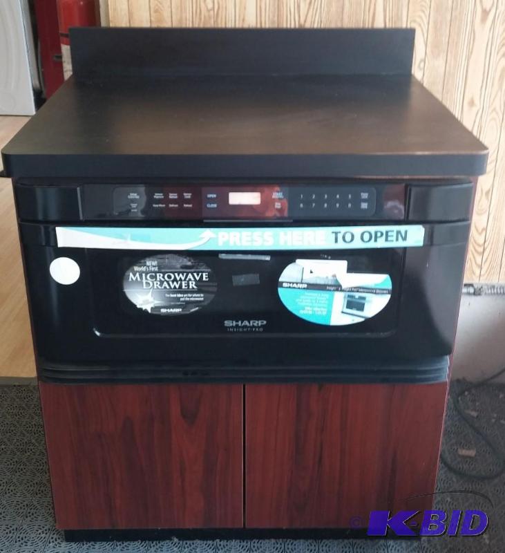 NEW-Sharp Drawer Microwave...