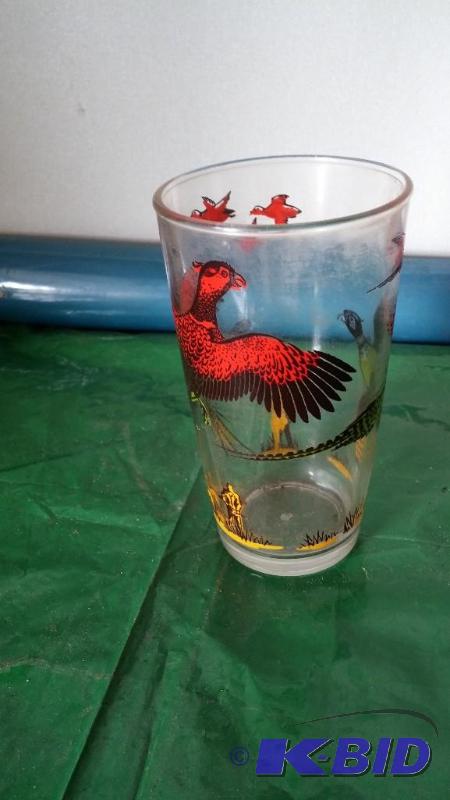 Vintage Pheasant Glass...