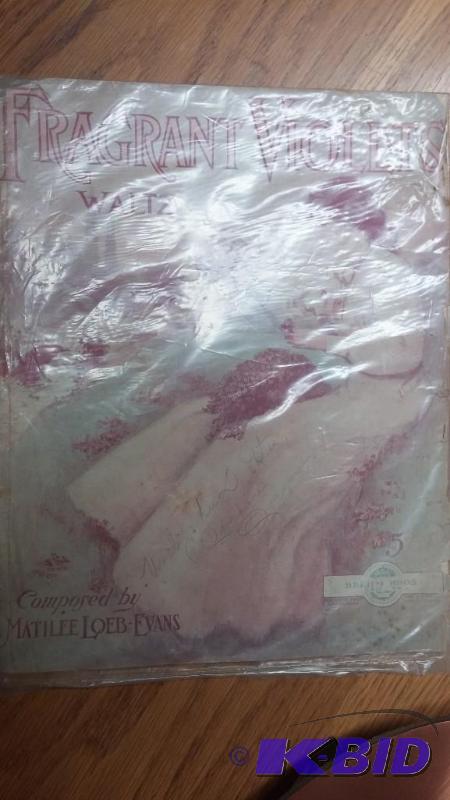 1921 Sheet Music--GREAT SHAPE...