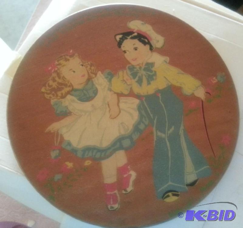 Vintage Wooden Trivet...