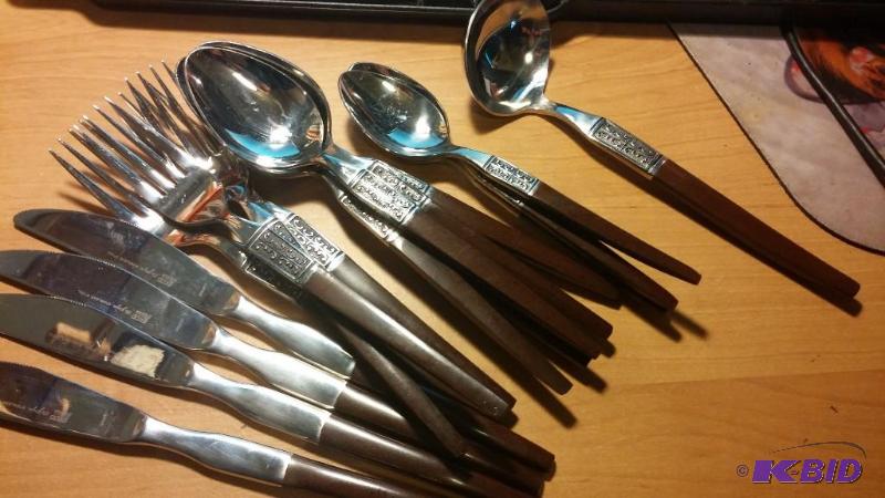 Lot of Ekco Eterna Danish vintage flatware, r...