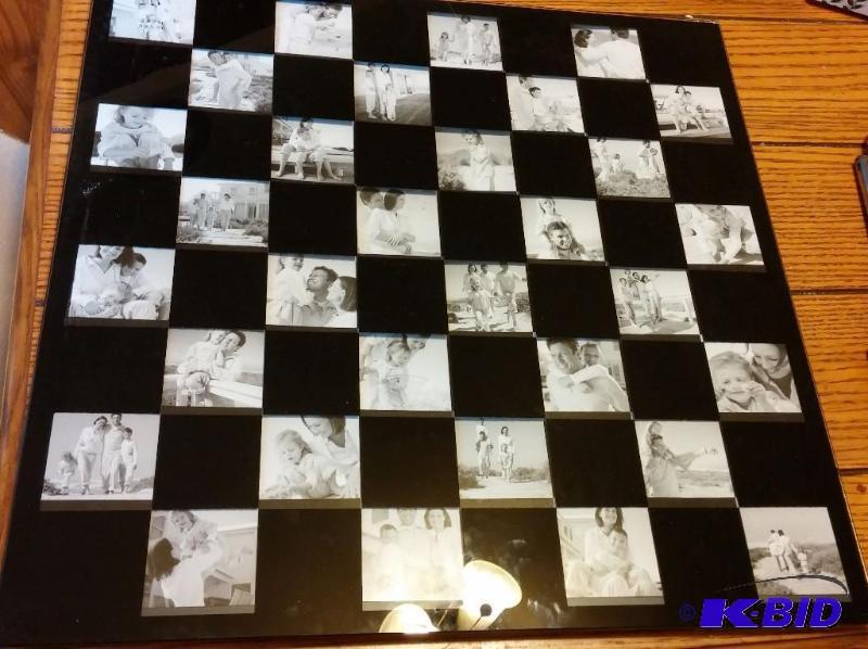 Glass Picture Frame Chess Set...