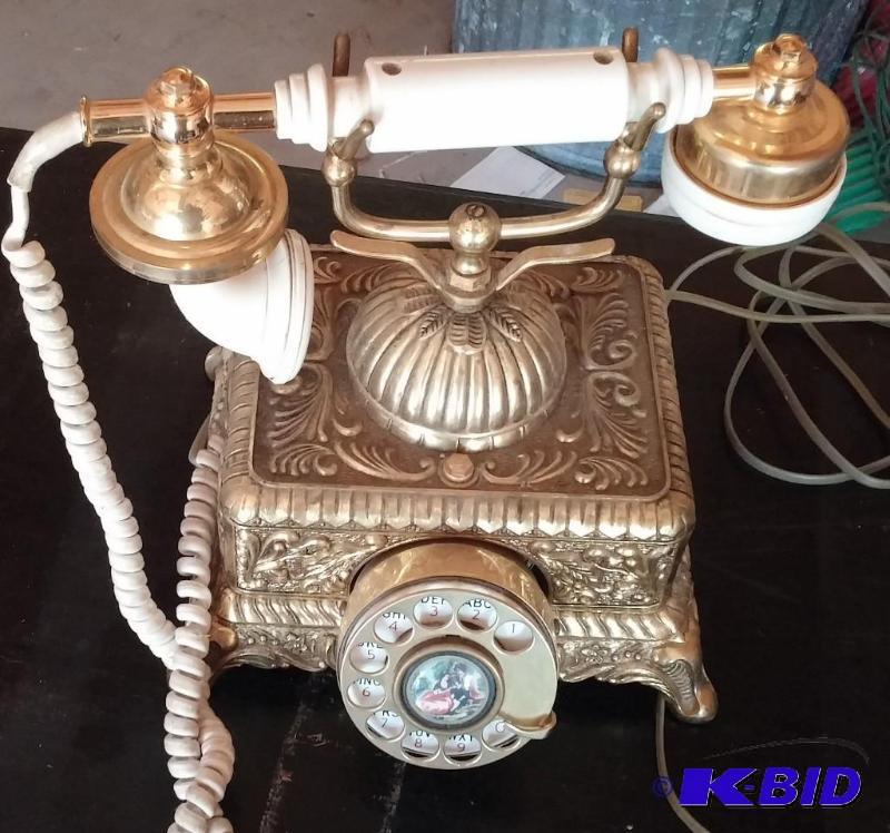 Vintage Phone-Rotary Dial Heavy-EXCELLENT SHA...
