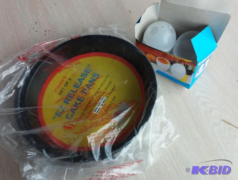 NEW Cake Pans Microwave egg cooker...