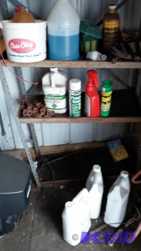 Shelf and all contents...