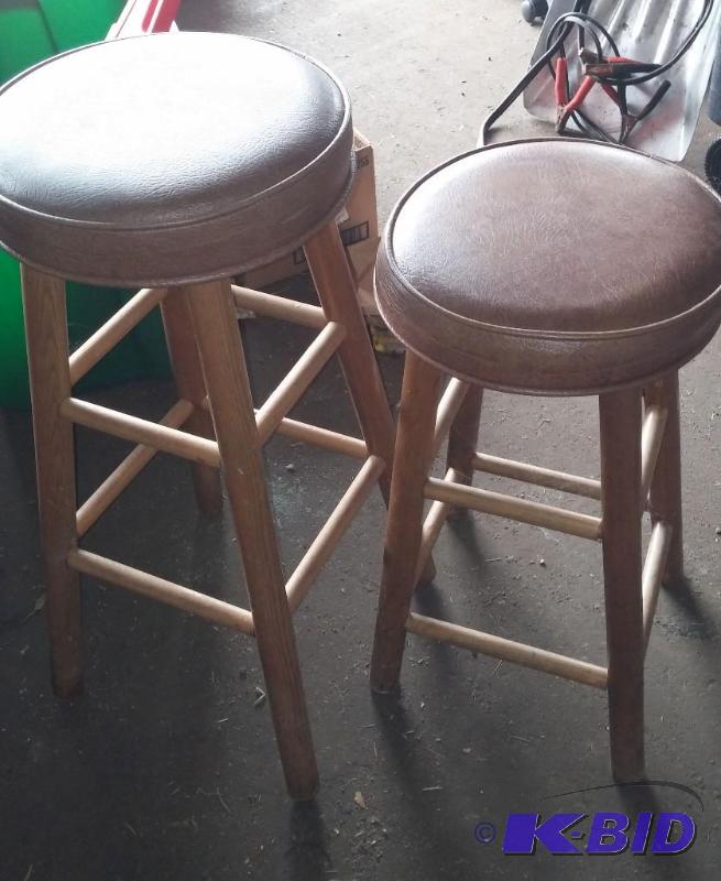 2 Padded Bar Stools...