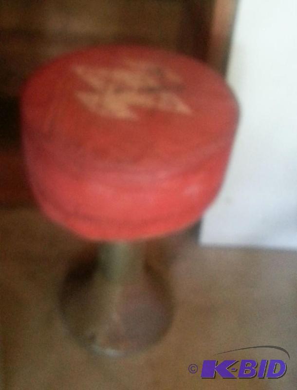 Vintage Bar stool with Grain belt cover...