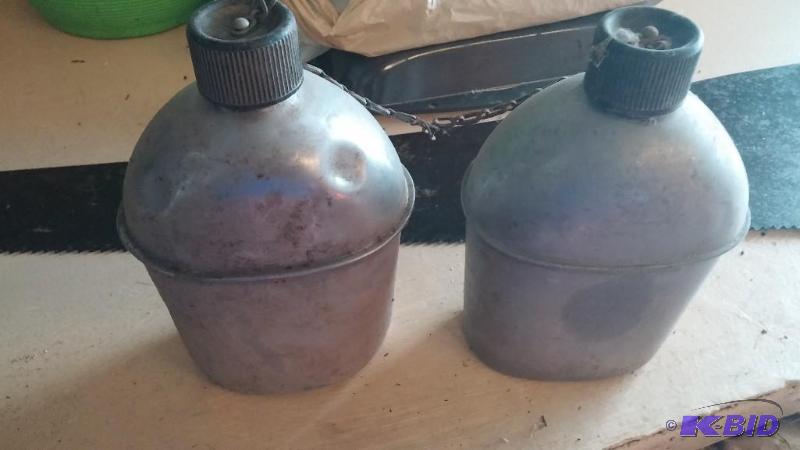 Pair of Vintage Canteens...