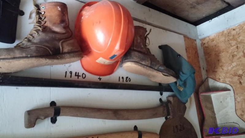 RAILROAD Vintage CollectionHard Hat, Axes...