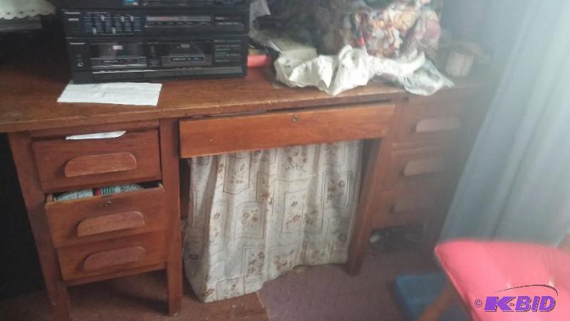 Vintage Wooden Desk...