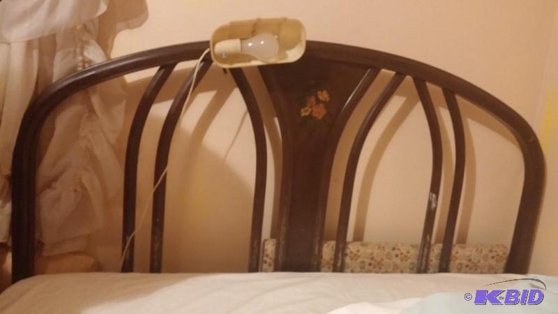 Vintage Full size bed frame and foot board-CO...