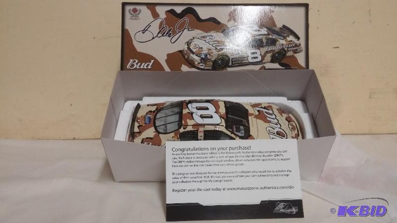 DALE EARNHARDT JR #8 BUDWEISER CAMOAMERICAN ...