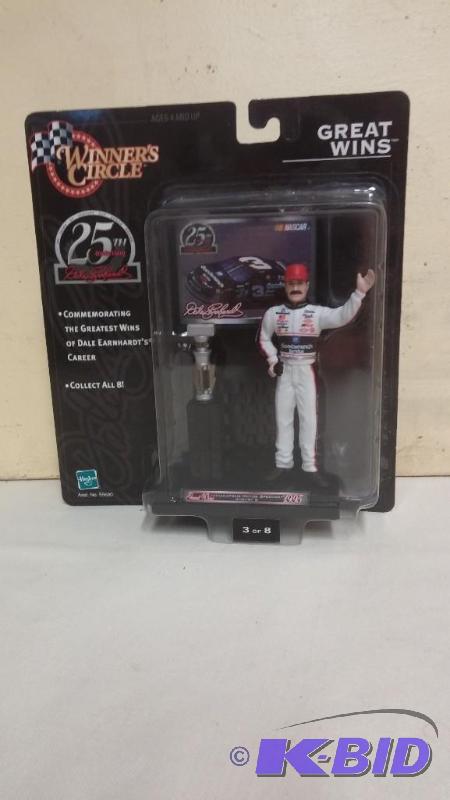 DALE EARNHARDT WINNERS CIRCLE FIGURE 25TH AN...