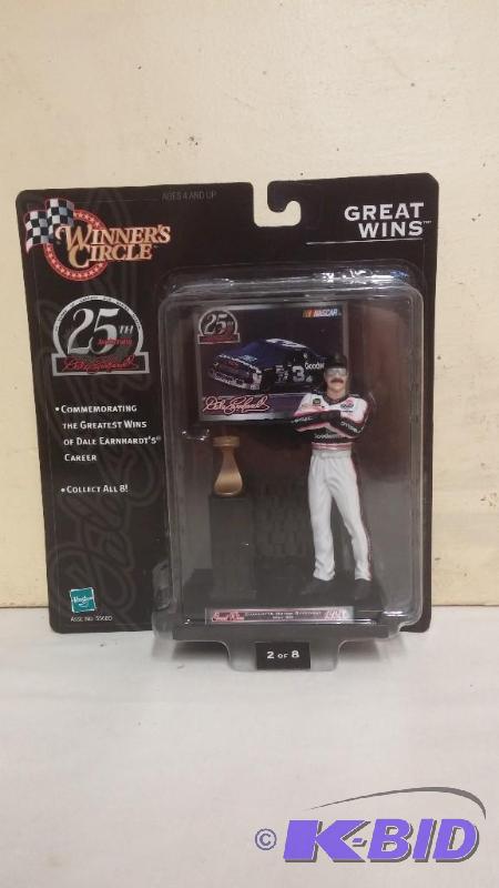 DALE EARNHARDT WINNERS CIRCLE FIGURE 25TH AN...